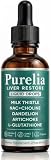 Purelia Liver Restore Liquid – Plant-Based Formula, Supports Daily Digestive Wellness (1PCS)