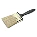 8020015964248, 3" Flat Sash Paint Brush, Natural Bristle, Black Plastic Handle