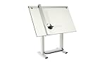 JRB Drawing Board Twin Column A0 + Drafting Machine