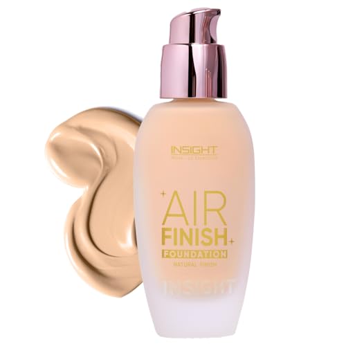 Image of INSIGHT Air Finish Foundation - Latte Luxe| Airbrushed Matte Finish | Lightweight & Comfortable | Buildable Coverage for Everyday Use | Suitable for All Skin Types - 40g