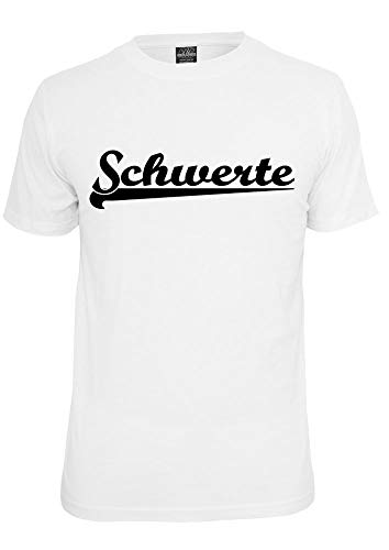 T-shirt Schwert College humoristique homme femme enfant haut blanc taille XL