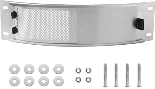 Mydracas Zuglufttür für große, große grüne Eier, grüne Eier-Ersatzteile für XL-großes, großes grünes Ei, Edelstahl-Eierboden-Ersatz, großes grünes Ei-Zubehör mit gestanztem Netz-Panel Cover