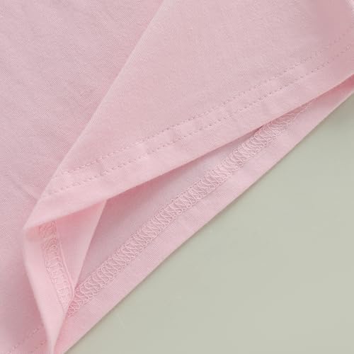 Toddler Baby Girl Fall Clothes Perter Pan Collar Solid Long Sleeve T-Shirt Pullover Shirts Top Outfit 5