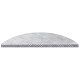 Scala in alluminio, 5 pezzi, argento, 60 x 18 x 2,5 cm
