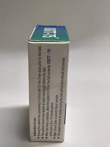 Image of Dr.Patro's OGTT-75 Dextrose Anhydrous Powder, 75 Grams, Cherry Flavour, for Diabetes Diagnosis pack of 1