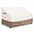 SoloToo Outdoor Furniture Covers Waterproof 3 Seater Outdoor Couch Cover, 85W x 38D x 35H Inches Patio Furniture Covers (Beige)