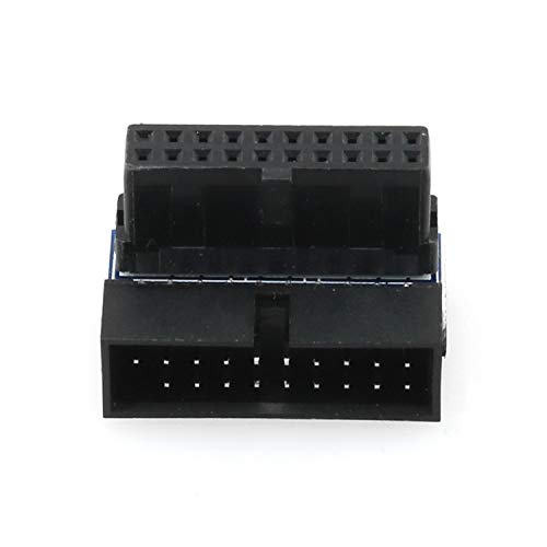 Adaptador USB 3.0 90 grados Down Negro miniatura 3