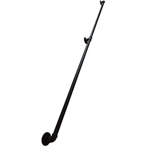 階段手すり手すり手すり - 完全なキット。錬鉄パイプ滑り止め階段手すり、家壁屋内ロフト高齢者子供の手すり手すり廊下サポートロッド (サイズ さいず : 600cm)