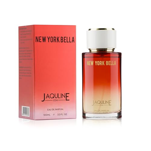 Image of JAQULINE USA New York Bella Premium Long Lasting Perfume | Men Women | Citrus, Floral & Musky Notes | Intense Fragrance | Fresh & Elegant Fragrance - 100ml