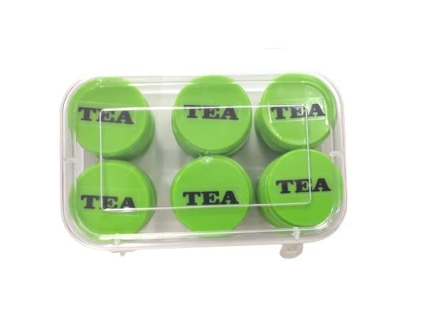 MOREL Green Color Tea Plastic Round Shape Token Coin for USE in School College and Office Canteen, Snack Center, Hotel |Total 100 Tokens.