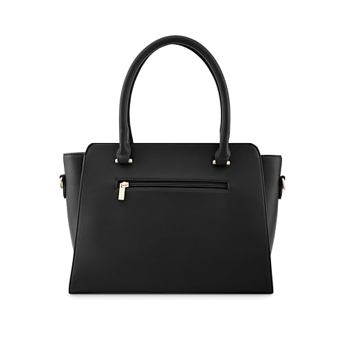 Image of Fastrack Solid Classic Satchel Bag for Women, Girls and Ladies | Made up of Premium Faux Leather | Fits Upto 11 inch iPad or Tablet