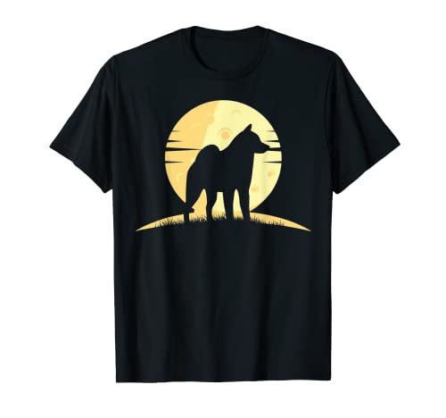 Shiba Inu Retro Camiseta