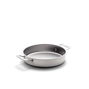 360° Stainless Steel Cake Pan (9″ Round), Handcrafted in the USA, 5 Ply, Stainless Steel Bakeware, Professional Grade, Baking Pan, Roasting Pan (9″ Round)