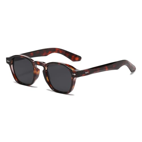 Gleyemor Fashion Sunglasses for Men Women Tortoise Shell Sunglasses Trendy Unisex Style UV400...