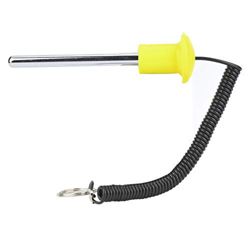 Pilha de peso, acessórios de pino de pilha de peso Pilha de peso magnético amarelo durável Fitness S