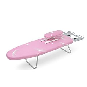 Strumento di Pulizia ASSE da Stiro da Tavolo, con Vassoio Allargabile Tavolo da Stiro Guardaroba Supporto da Stiro per Interni ASSE da Stiro Multifunzione