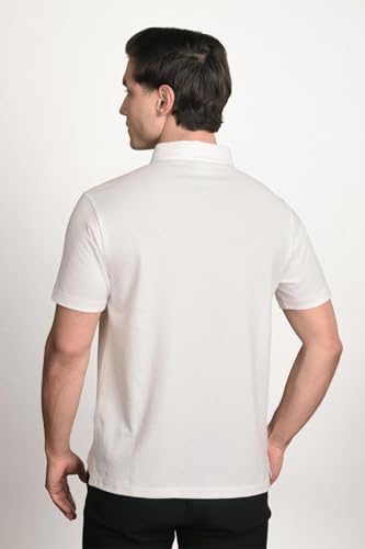 untouched Polo Premium Supima para Hombre – Algodón clásico suave, transpirable y de lujo, ajuste clásico miniatura 4