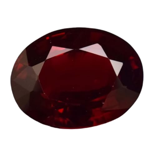 Grenat naturel de 12,94 mm pour la fabrication de bijoux et pendentif DIY