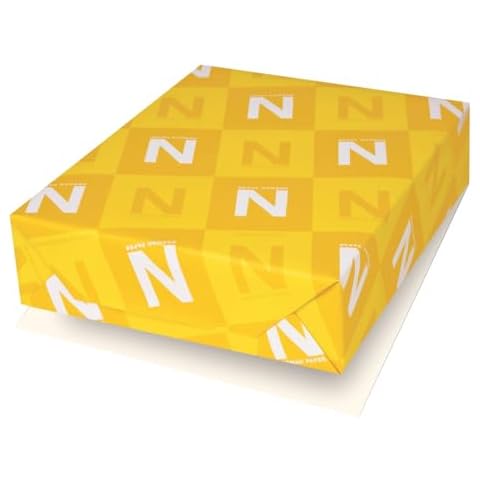 Neenah Paper 01345 Classic Crest Premium Paper, 24 lb, 8.5 x 11 Inches, White, 500 Sheets per Ream, Classic Natural White Cover