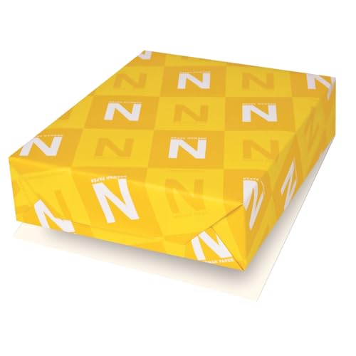 Neenah Paper 01345 Classic Crest Premium Paper, 24 lb, 8.5 x 11 Inches, White, 500 Sheets per Ream, Classic Natural White