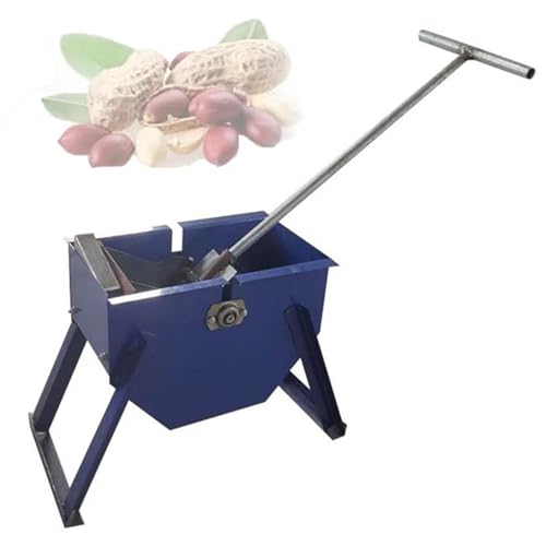 Máquina peladora de cacahuete de manivela, máquina peladora eficiente con salida de 100-150 kg/h, separación rápida para uso doméstico y restaurante
