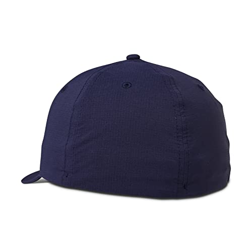 Gorra Fox Racing Shield Tech Flexfit para hombre visera curva negra 2