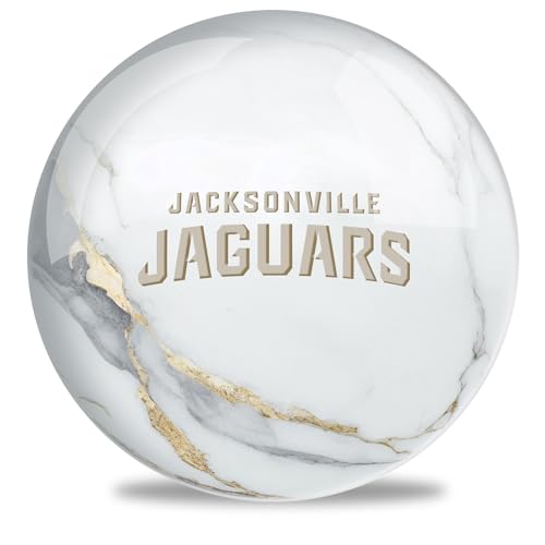 On The Ball Bowling NFL Marble Jacksonville Jaguars 16#