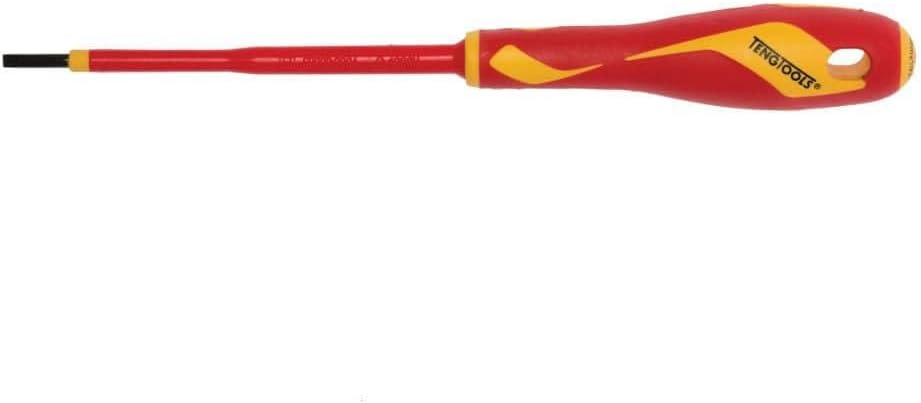 Teng Tools 3mm x 100mm 1000 Volt Insulated Flat Type Screwdriver - MDV822N