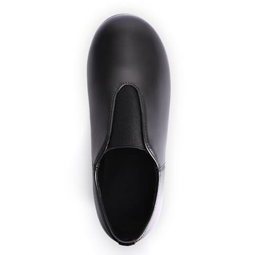 Linodes Unisex-Child Top Elastic Slip on Tap Shoe for Girls and Boys Tap Flat3