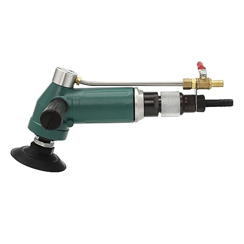 4-Inch Pneumatic Shaped Sander, Water Wet Air Sander Concrete Polishing Grinder, 12,000 rpm, 700W
