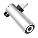 Produktbild Lightning 3,5 mm Klinke Kopfhörer-Adapter für iPhone, Apple MFi zertifiziertes iPhone 12 Aux Audio Dongle Kabel Ohrhörer Konverter kompatibel mit iPhone 12/12 Pro/11/11 Pro/SE/X/XR/XS/8/7 Silber