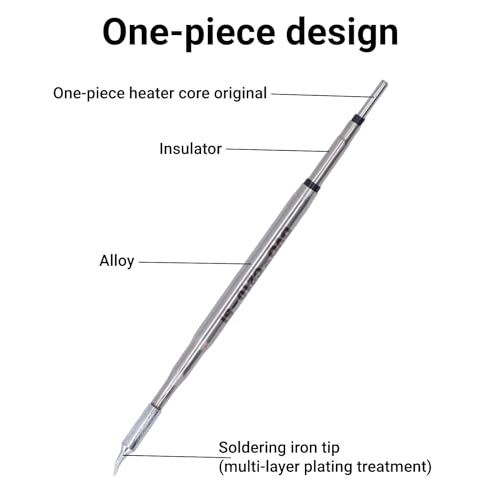 Image of T26 Soldering Iron Tip Replacement with Copper Construction for Soldering Stations(C210-SI)