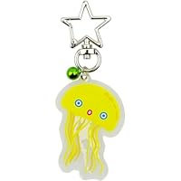 Amazon.co.jp: [ザ・アクセス] キーホルダー 赤クラゲ クリア