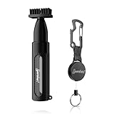 SPOROKET Pro 3rd Gen Golf Club Spray Cleaner Brush, Adopts a Leak Proof Design, Equipped with a Multi Functional Telescopic Clamp and a Press Type Water Bottle, Premium Golf Accessories for Men