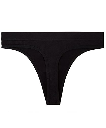 Balanced Tech Women's Seamless Thong Panties 6-Pack - Classic Essentials - Medium #TOP1