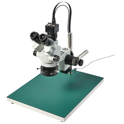 ホーザン(HOZAN) 三眼実体顕微鏡(モニター用) カメラが接続できるズーム式 & モニター用カメラ(計測機能内蔵) リング照明付 L-KIT1264