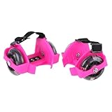 BESPORTBLE Verstellbare Rollschuhe mit Leuchtenden Rädern Glitzernde Sportschuhe für Mädchen und...