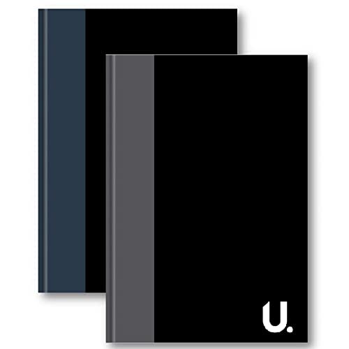 The Home Fusion Company A4 Hardback Notebook Lined Journal Planner Book Ruled Pad Work School Writing