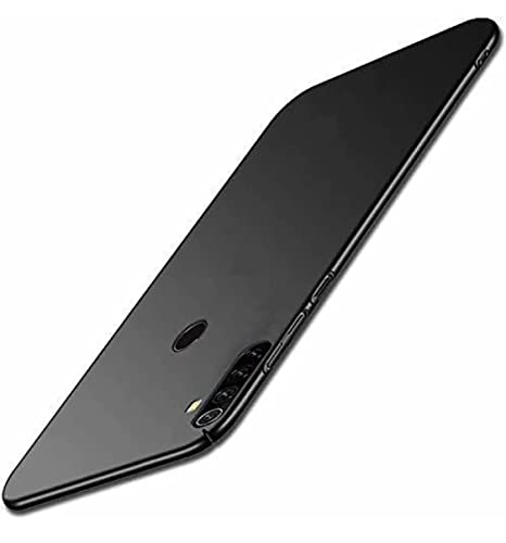 Image of Mobile Back Cover Case for Xiaomi Redmi Note 8 (Silicone Case|CameraProtection|Black SC1510)