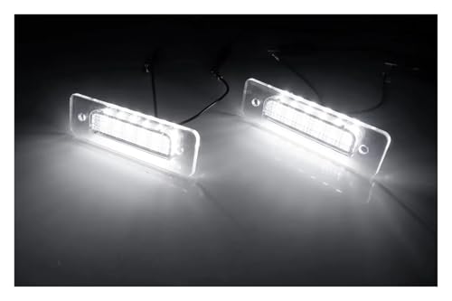 Luz LED placa matrícula de alta luminosidad blanca para modelos E30 y E24 5