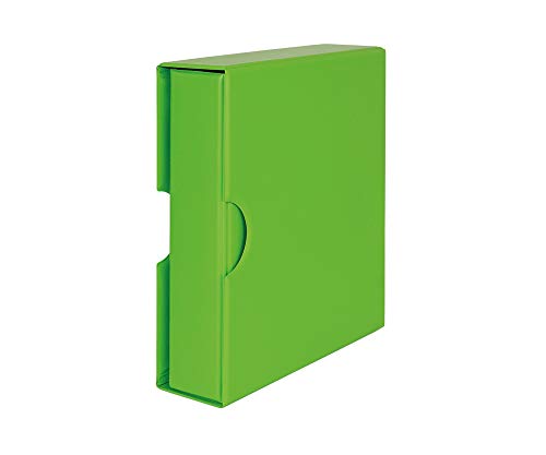 Reliure Universelle LINDNER PUBLICA M classeur vert avec boîtier de protection