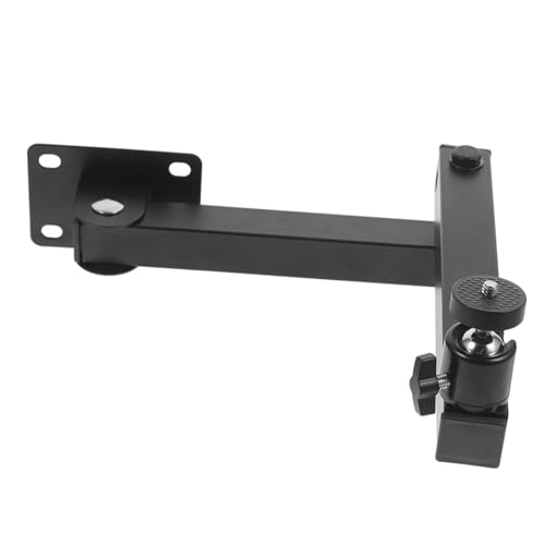 OKUMEYR 1Set Wall Mount Rack Compact Storage Holder for Cable Box Dvd Media Console Durable and Space Saving for Supplies