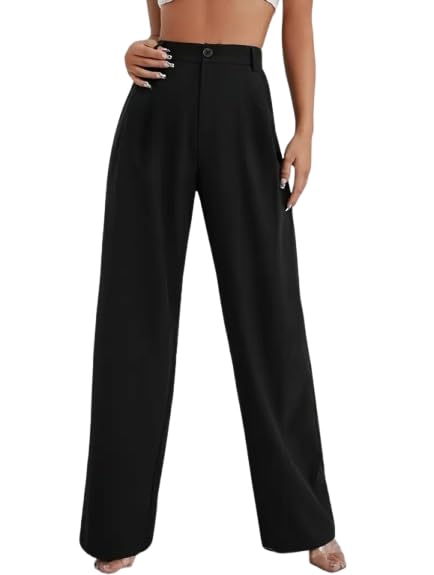 Image of CasualWear Regular Solid Trouser for Women, Trouser for Girls
