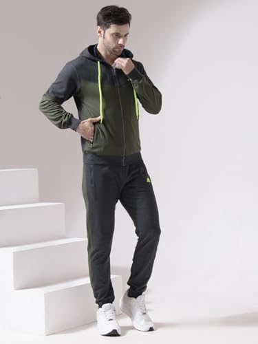 Image of OFF LIMITS Men's PCF CNS FO Hooded full Zipper Tracksuits