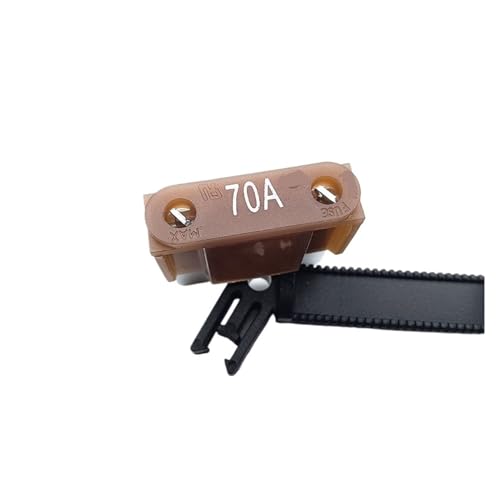 Fusible de cuchilla maxival 70A y 32V en color marrón para automoción