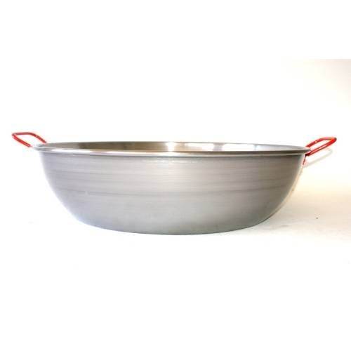 LA IDEAL POELE A PAELLA CREUSE Ø 50 CM EN ACIER POLI / 40 parts A17-3758