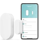 Treatlife Smart Door Sensor, Zigbee Window Door Sensor Alarm, Contact Sensor for Home Security an...