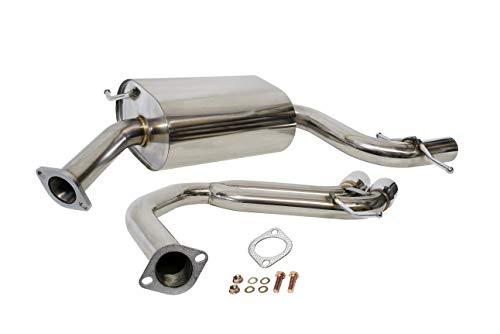 CarXX Catback Exhaust System Compatible with Volkswagen Golf GTI 2.0T 2006-2009 Stainless Steel