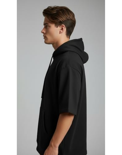 Image of FYLTR Men's Solid Sweatshirt |Oversized Fit| Fashionable Sweatshirt for Men