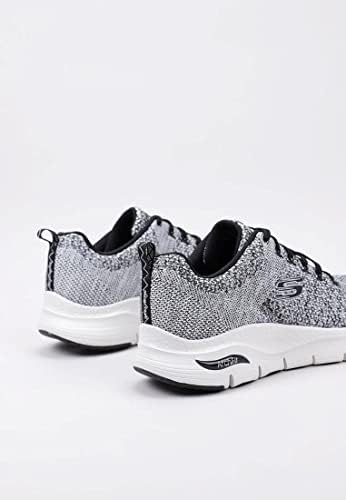 Skechers Men's, Arch Fit - Paradyme Walking Shoe White/Black 11 M | Image 5